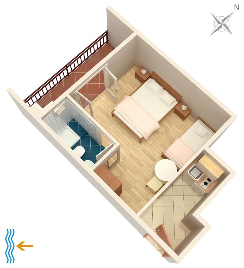 Studio Tucepi 6695E Exteriér fotografie